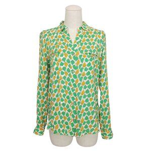 52 Conversations by Anthropologie Colloquial Buttondown Shirt Bosc Lady Pears 2